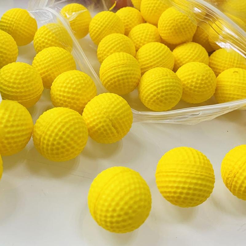 Žluté PU golfové míčky Vnitřní Domácí Kancelář Zahrada Trénink Bezpečné Měkké Golfové Míčky Rodinná Zábavná Hra Trénink Sport Dárek Chlapec Dívka ZYF