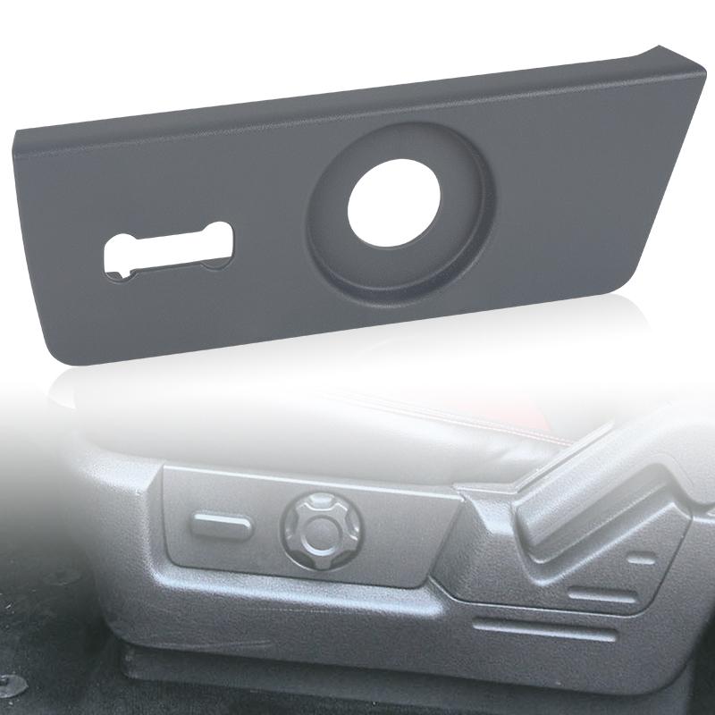 Front Left Driver Seat Trim Bezel Panel For Ford F150 F-150 2011 2012 2013 2014 Seat Switch Shield Housing Replace Part