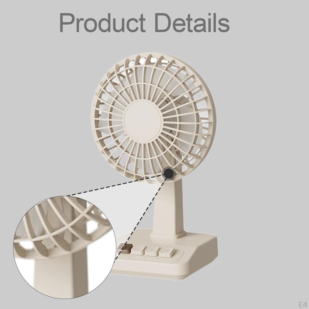 USB Desktop Fan, Gift, Adjustable, Ideal for Camping, Office, Bedroom And Home.