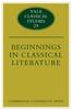 Kniha Beginnings In Classical Literature