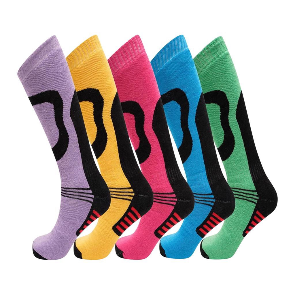Soxy Womens/Ladies Thermal Ski Socks (Pack of 5)