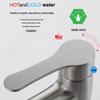 Longdai 304 Stainless Steel Hot & Cold Basin Faucet