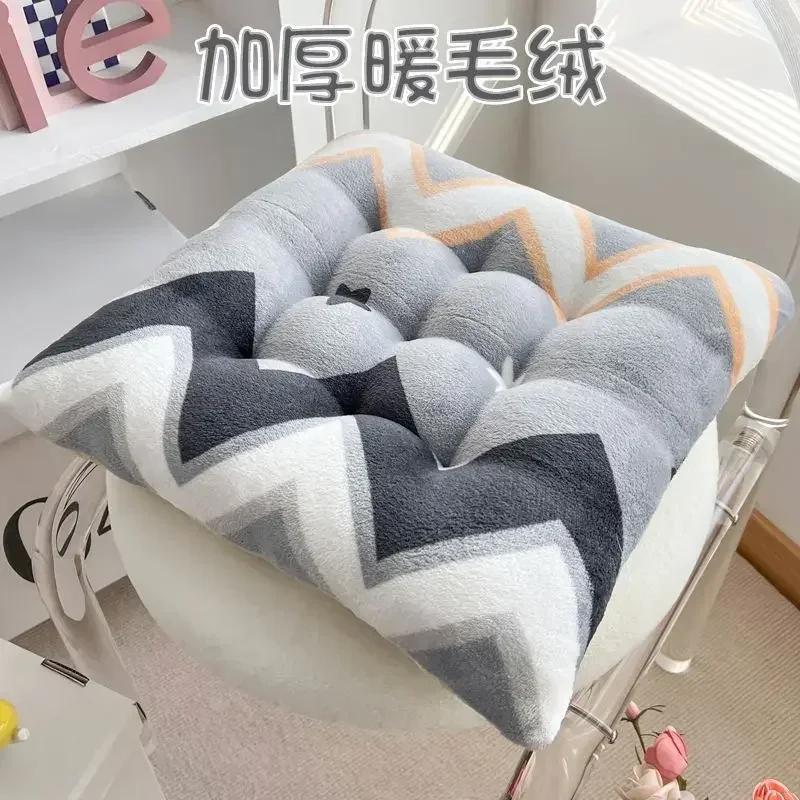 Plush square Cushion Soft Creative Pillow Chair Car Seat Cushions Decorative Tatami Sofa Back Cushion