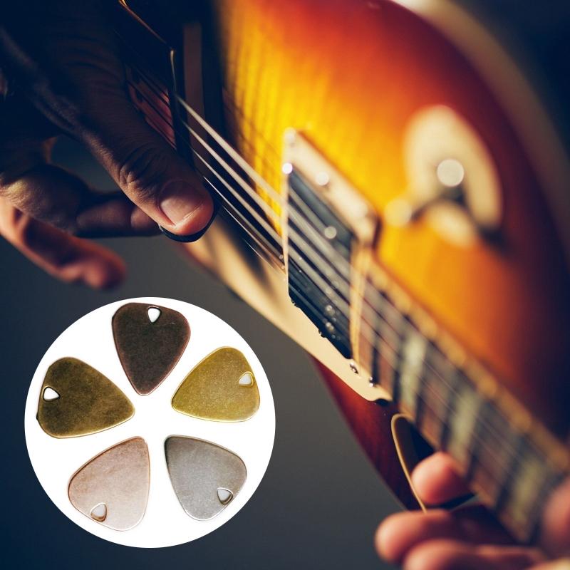 1 Piece Metal Guitar Reeds Smooth Electric Bass Reeds Celluloid Reeds Durable Musical Instrument Accessories