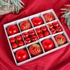 Christmas Decorations Balls 40 Pieces Decorative Seasonal Ball Hangable Christmas Ornament For Housewarming Living Room Indoor