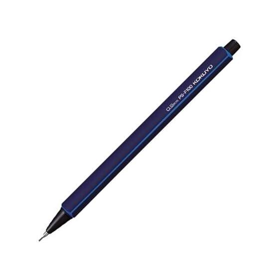 KOKUYO Pencil Sharp 0.9mm Dark Blue (2-Pack) - Thick lead for durability and pencil-like writing, ergonomic grip, and safety features.
