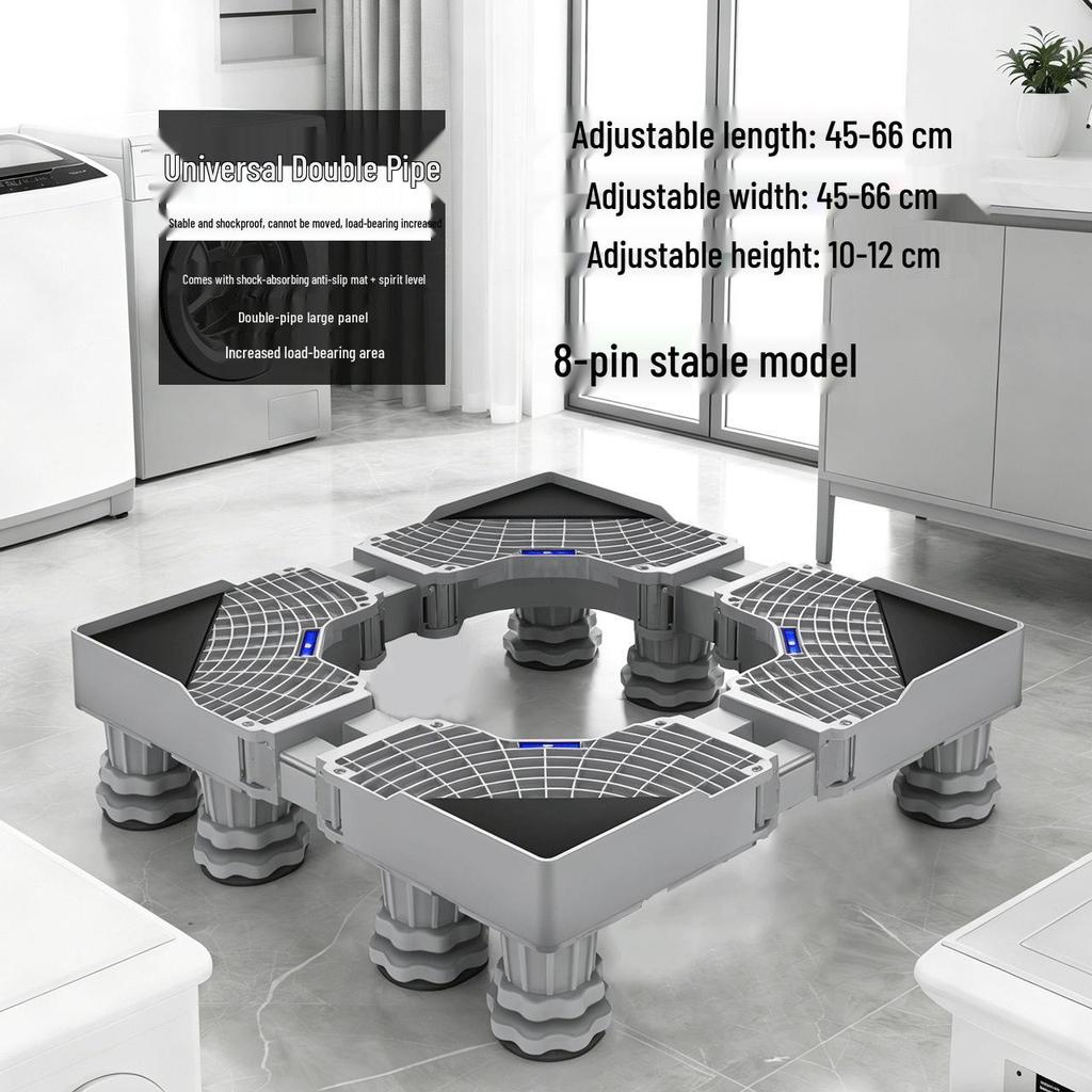 Universal Washing Machine Dolly for Elevated Drum Racks