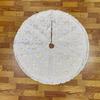 Christmas Tree Skirt Snowflake Decoration Skirt Christmas Decoration Ornament