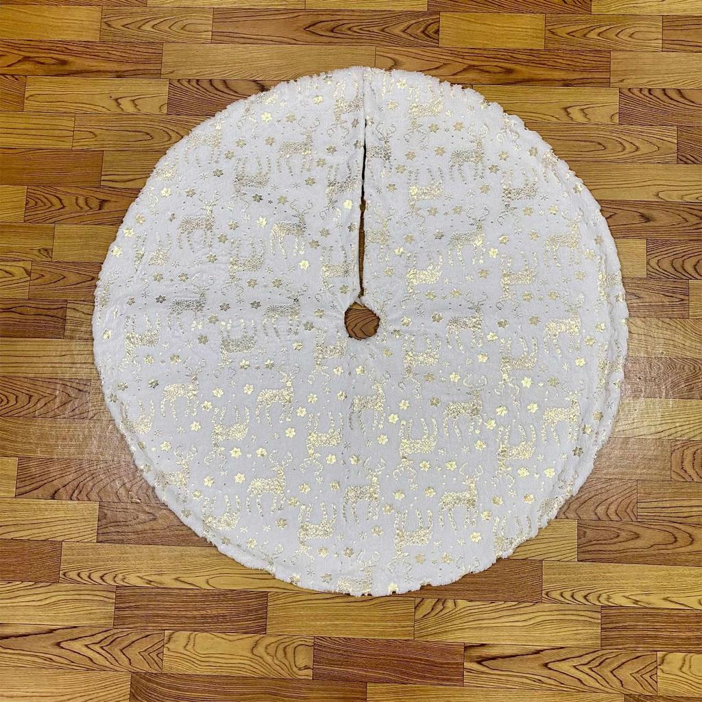 Christmas Tree Skirt Snowflake Decoration Skirt Christmas Decoration Ornament