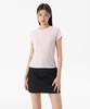 MUSINSA STANDARD WOMAN Women'S Slim Crew Neck Bra T-Shirt [Pale Pink]