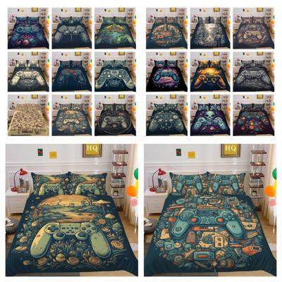 3D Bedding Cover Fashion Comforter Cover Teens Children Game Bedspreads King Size Bedding Cover Suit Soft Duvet Cover Set