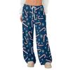 Women's Fleece Wide Leg  Elastic Waist Drawstring Loose Pants Drawstring Pajama Pants Sleepwear Trousers