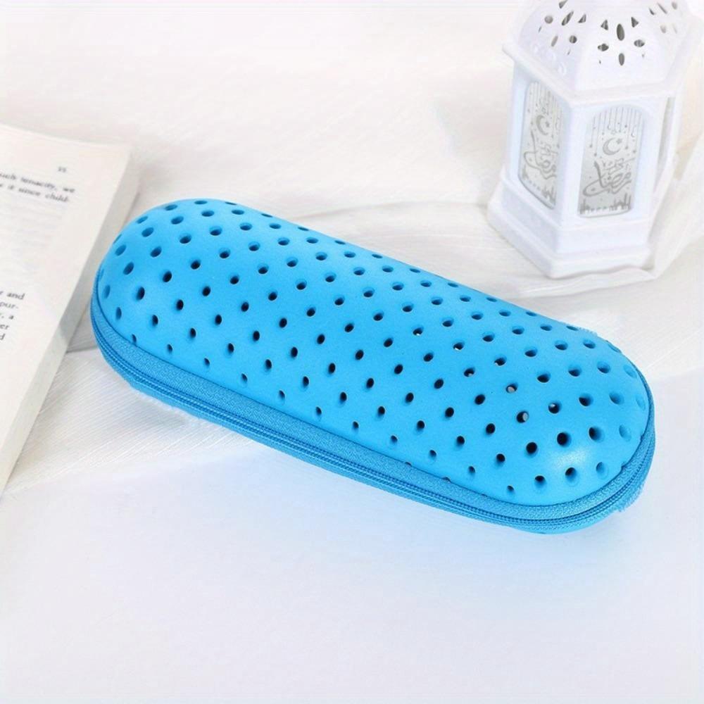 Swimming Goggles Storage Box Protective Cover Soft Glasses Box Swimming Equipment Breathable Eyewear Protector Students