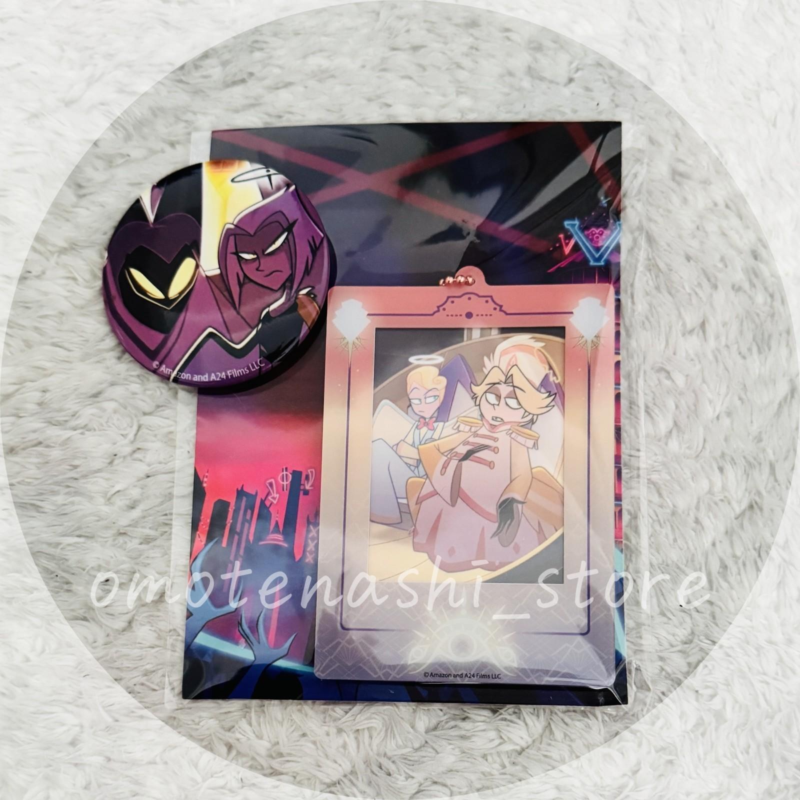 Hazbin Hotel Frame Acrylic Keychain Abel Adam Badge Set 2 POP UP Store 2026
