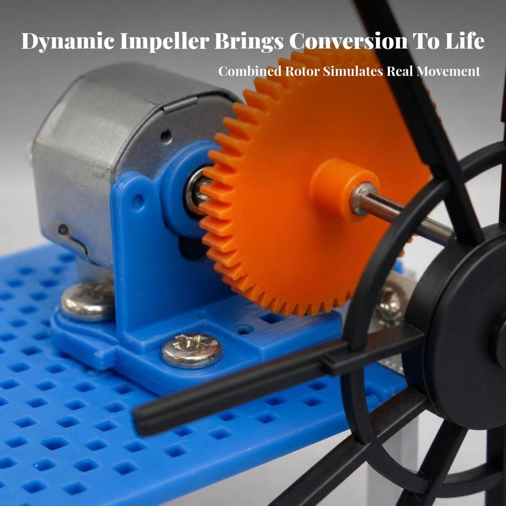 Wasserkraftgenerator Modell Interaktives Kit
