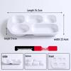 Melamine Rectangular 5-Compartment Canteen Tray