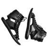 Fashion New Sandals for Men Black White Buckle Strap Men Summer Sandals Fashion Handmade Pu Leather Mens Shoes