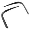 1 Pair Front Bumper Spoiler Bright Black Left Right Splitter Trim Fit For X5 G05 M Sport 2019 To