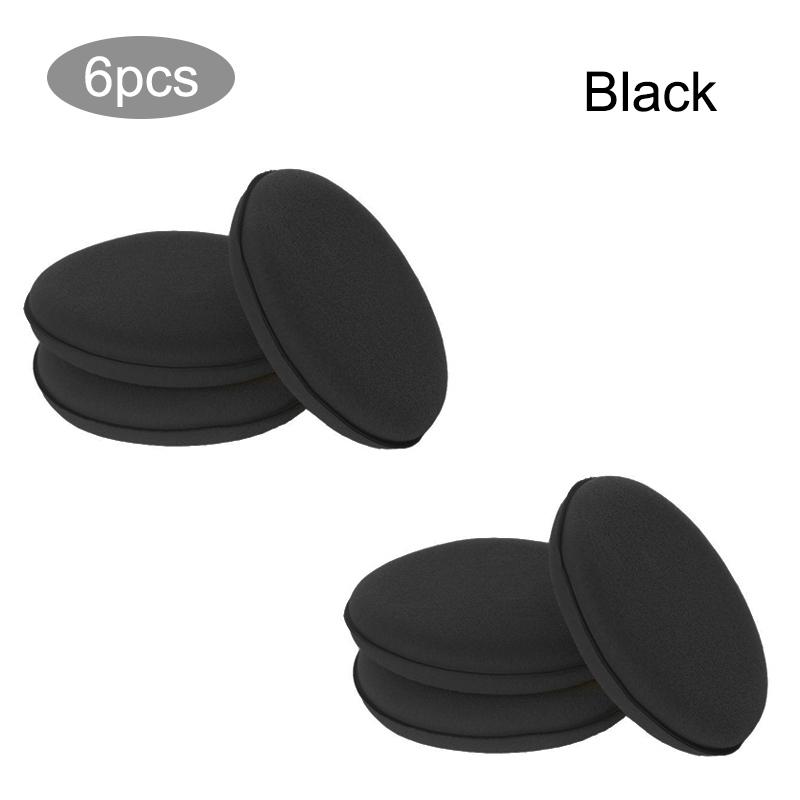 Round Car Waxing Polish Wax High Density Foam Cleaning Sponge Auto Detail Washing Tool Detailing Applicator Pad