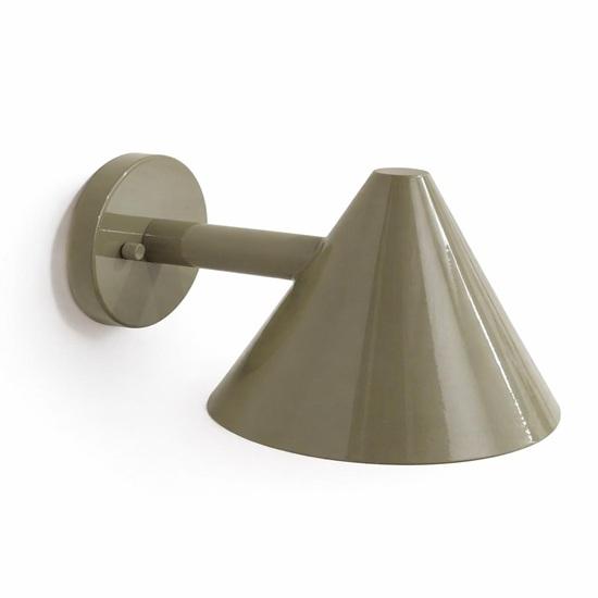 Brass Cone Wall Sconce Stilnovo Style Mid Century Modern Handmade Wall Light Fixture Gift