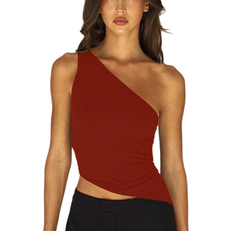 

Женский сексуальный топ-жилет с открытой спиной и завязками – Мода трансграничной электронной коммерции Medium вино красного