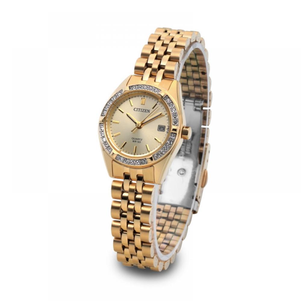Citizen Eu6062 50p Women S Metal Watch