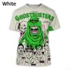 Ghostbusters 3D Print T-shirt Personality Hip Hop Men and Women Casual Round Neck Fun T-shirt Men's Sports Short Sleeve Tops