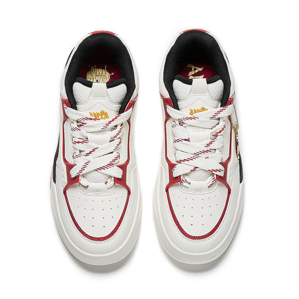 Anta Aojie 4 Lifestyle Series Spring 2026 Sneakers Women Sneakers White Red 122618043-10