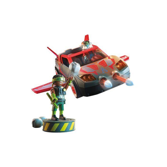 PLAYMOBIL 71832 Véhicule multifonction de super-héros, Super Heroes, 70 pièces, Dès 4 ans