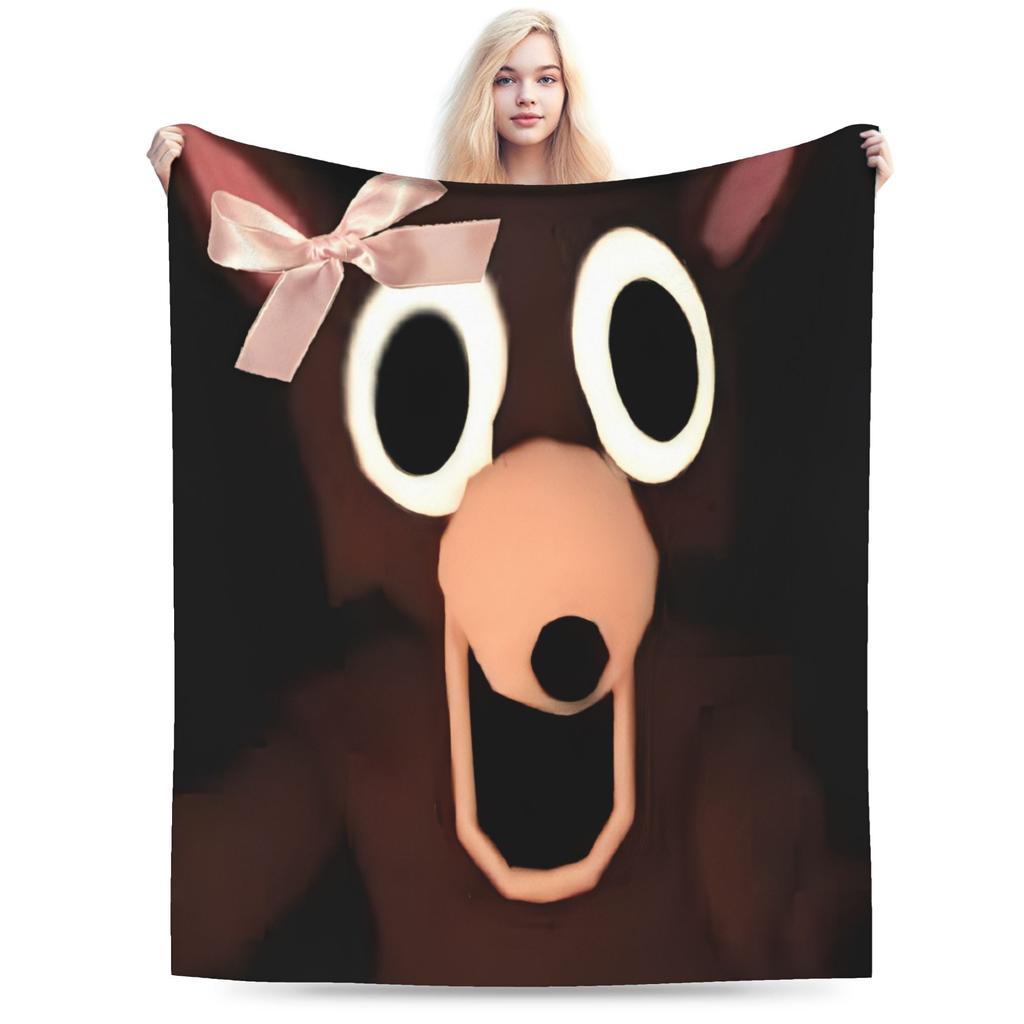 The Deer 99 Nights In The Forest Flannel Blanket Video Games Soft Durable Throw Blanket for Couch Chair Fluffy Sofa Bed Cover