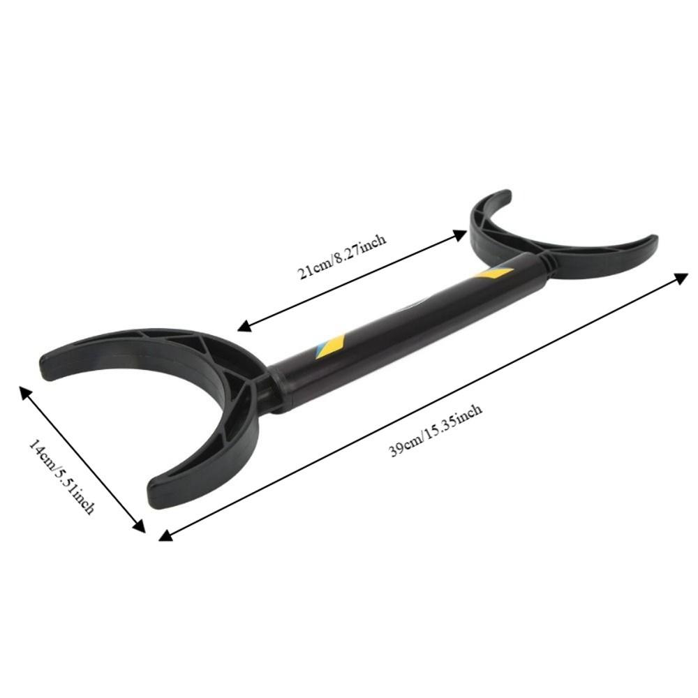 Horn Pole Design Golf Swing Trainer Plastic Material Alignment Aid  Beginner Training