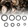 110 Pcs Oil Seal Washer M6 M8 M10 M12 M14 M16 M18 M20 Rubber Bonded Seal Oil Gasket Metal Sealing Washer