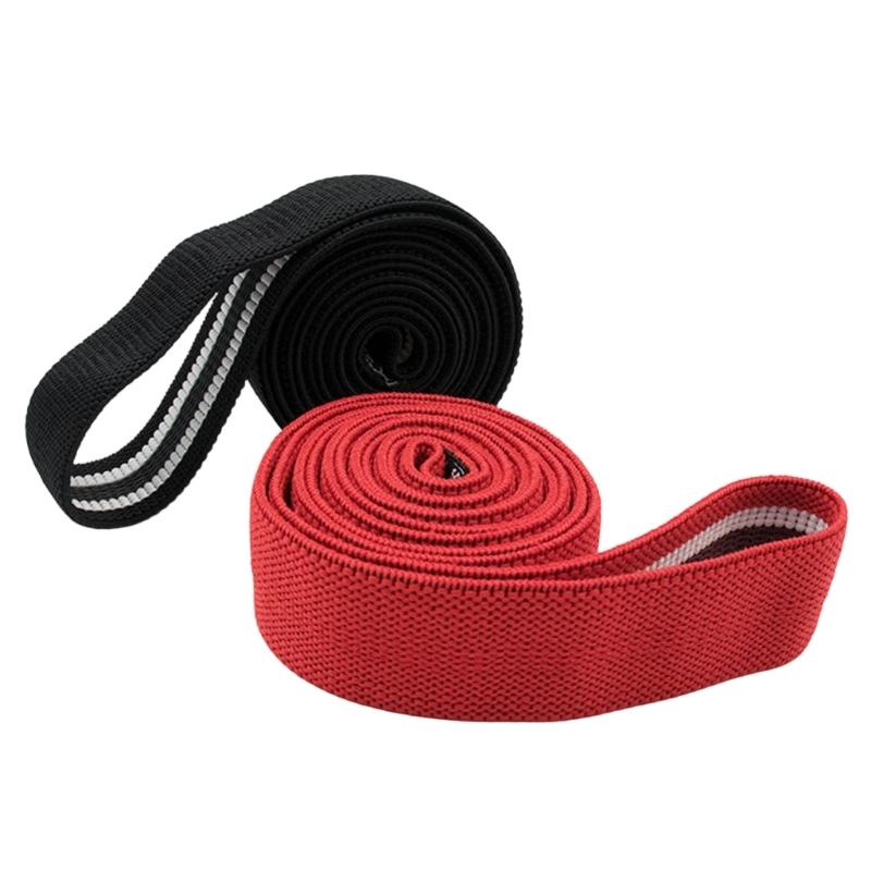 Langes Widerstandsband Elastisches Trainingsband Workout Dehnband für Übungen Krafttraining Körperdehnung