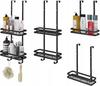 Black Loft Bathroom Hanging Shower Shelf for Bathroom Stainless Steel