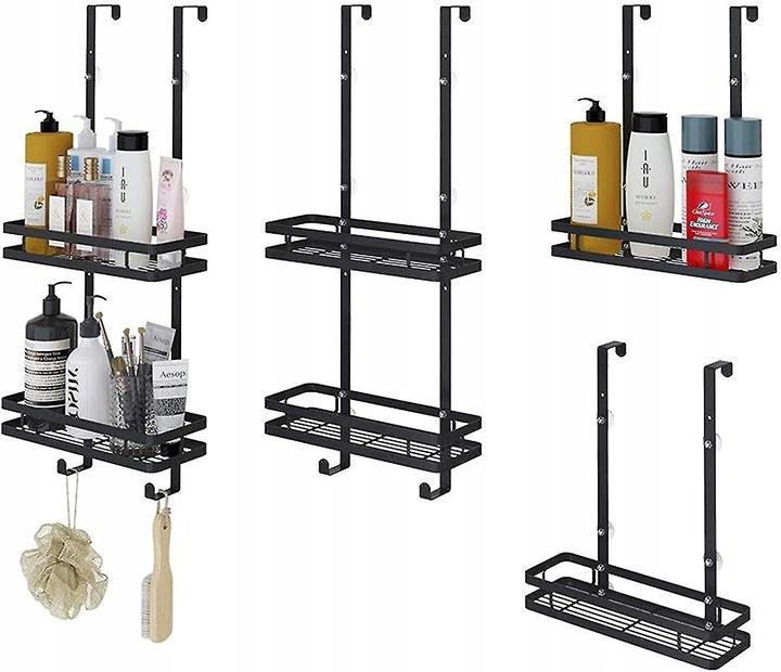 Black Loft Bathroom Hanging Shower Shelf for Bathroom Stainless Steel