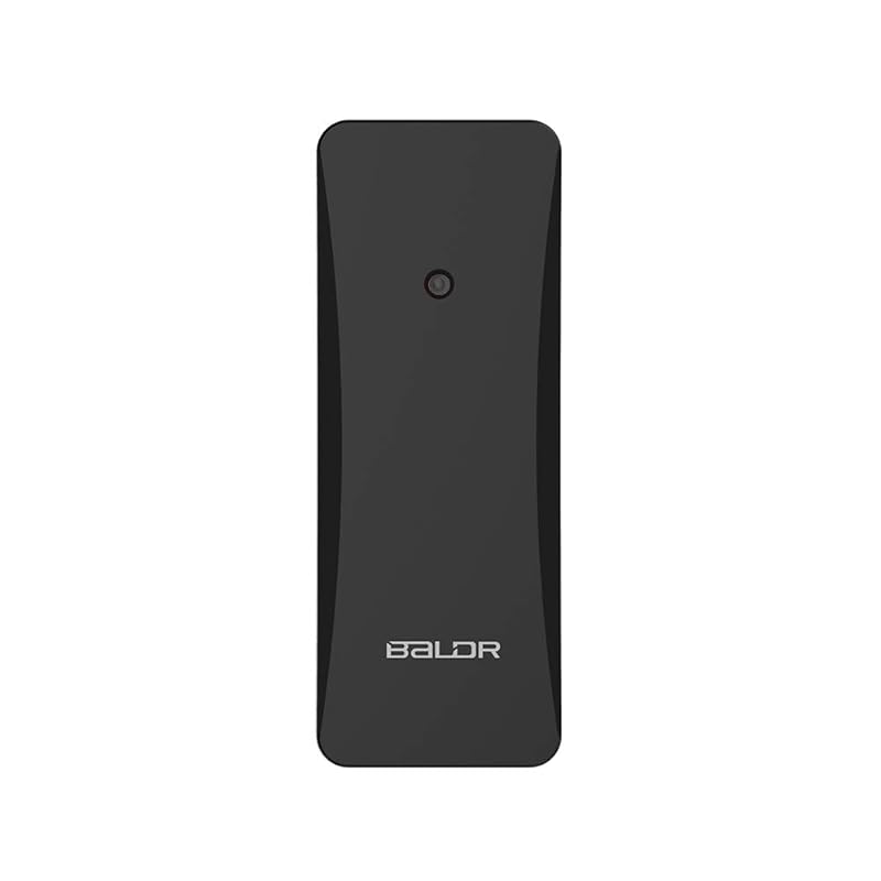 BALDR Wireless Weather Station Remote Weather Sensor - Shelf Standing or Wall Hanging Sensor for BALDR Smart Weather Station - Battery Powered Black Sensor