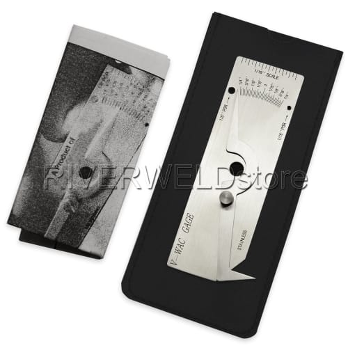 RIVERWELD V-WAC Fillet Weld Gauge, Inch Inspection Gauge