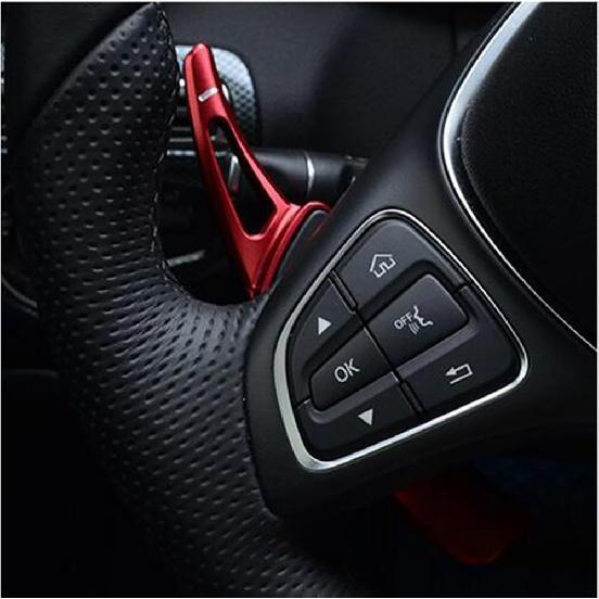 Steering Wheel Paddle Shifter Extension For Mercedes Benz A B C E GLE Class W176 W205 W246 C117 W218 Aluminum Shift Paddle