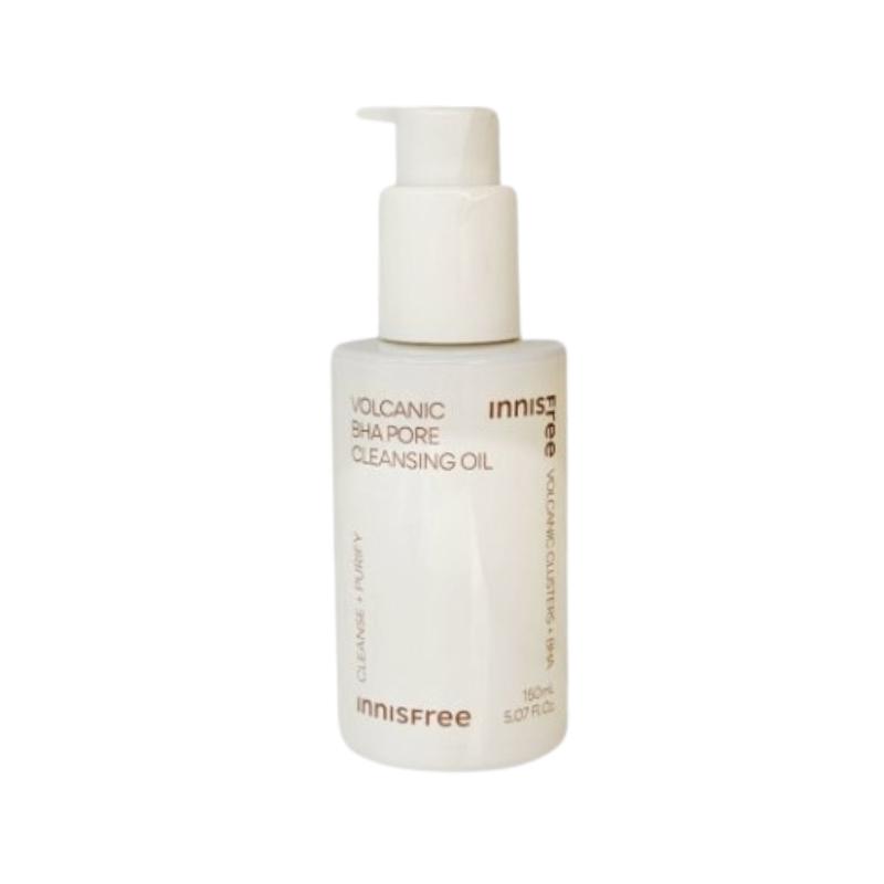 Innisfree Volcanic BHA Pore Cleansing Oil 150ml | Blackhead & Sebum Control Makeup Remover for Sensitive Skin