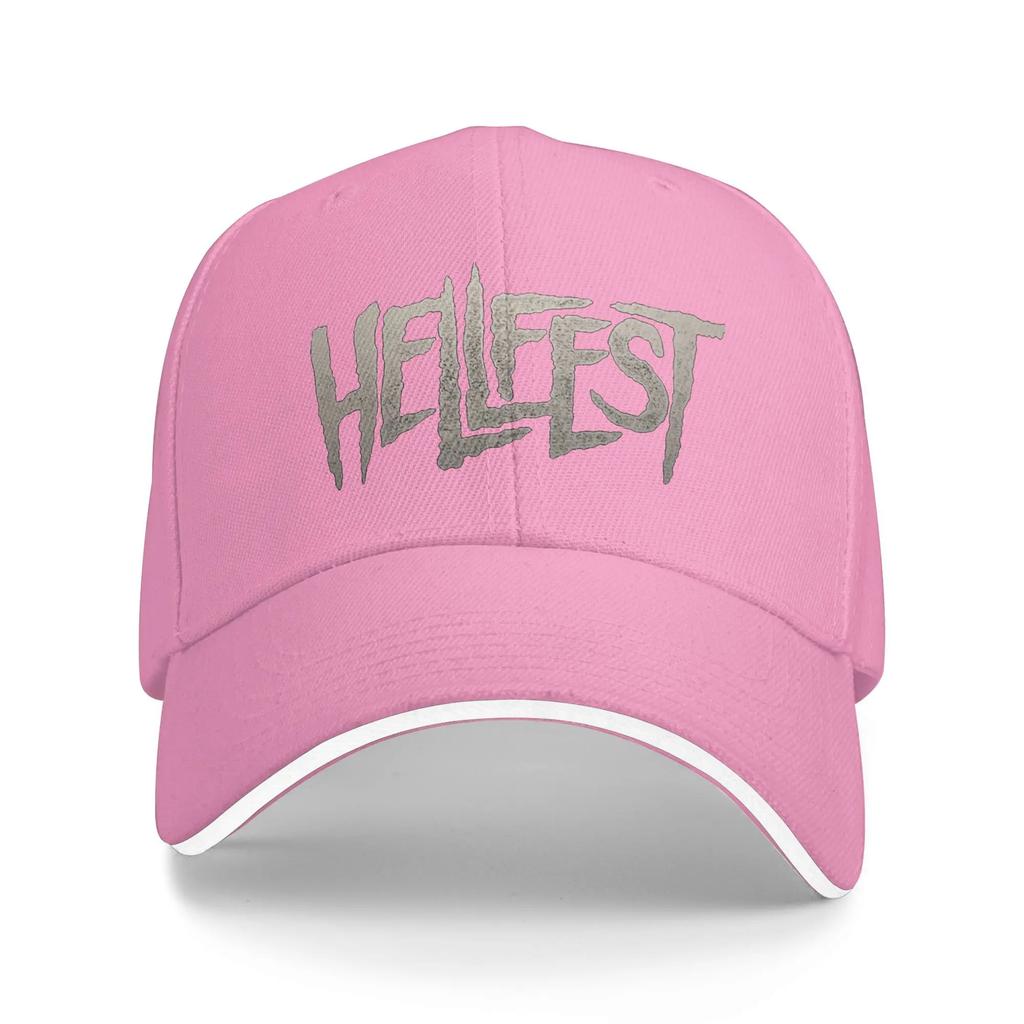 Summer Casual Baseball Cap Hellfest Heavy Metal Music Outdoor Sport Hip Hop Hats Adjustable Fashion Baseball Caps