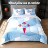 Celta Vigo FC Design Bed Bedding Set 1 Duvet Cover + 2 Pillowcases Soft Breathable Household Bed Linens