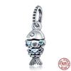 Fit Charms Fororiginal Bracelets Animal Series Flower Rabbit Holding Heart 100%Copper Jewelry Making For Women Gift