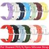 Original Silicone Strap For Huawei Watch Fit 4 Fit 4pro Smartwatch Sport Bracelet Replacement Wristband For Huawei Fit 3