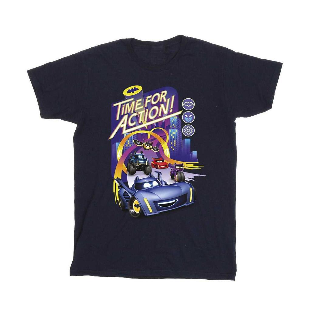 Batwheels Jungen Zeit für Action Baumwoll-T-Shirt