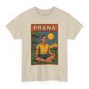 Prana T-Shirt: Unisex Yoga Retro Comic Style Meditation Tee