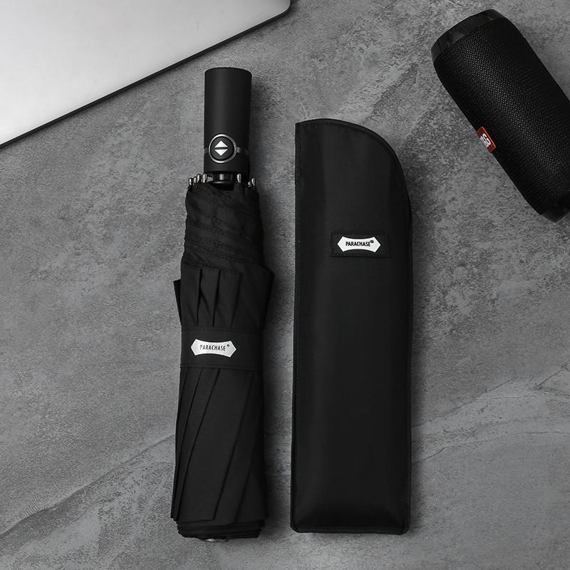 

Parachase большой автоматический зонт для мужчин 122 см ветрозащитный гольф большой складной мужской зонт дождь 8 спиц уличные роскошные зонты чёрный