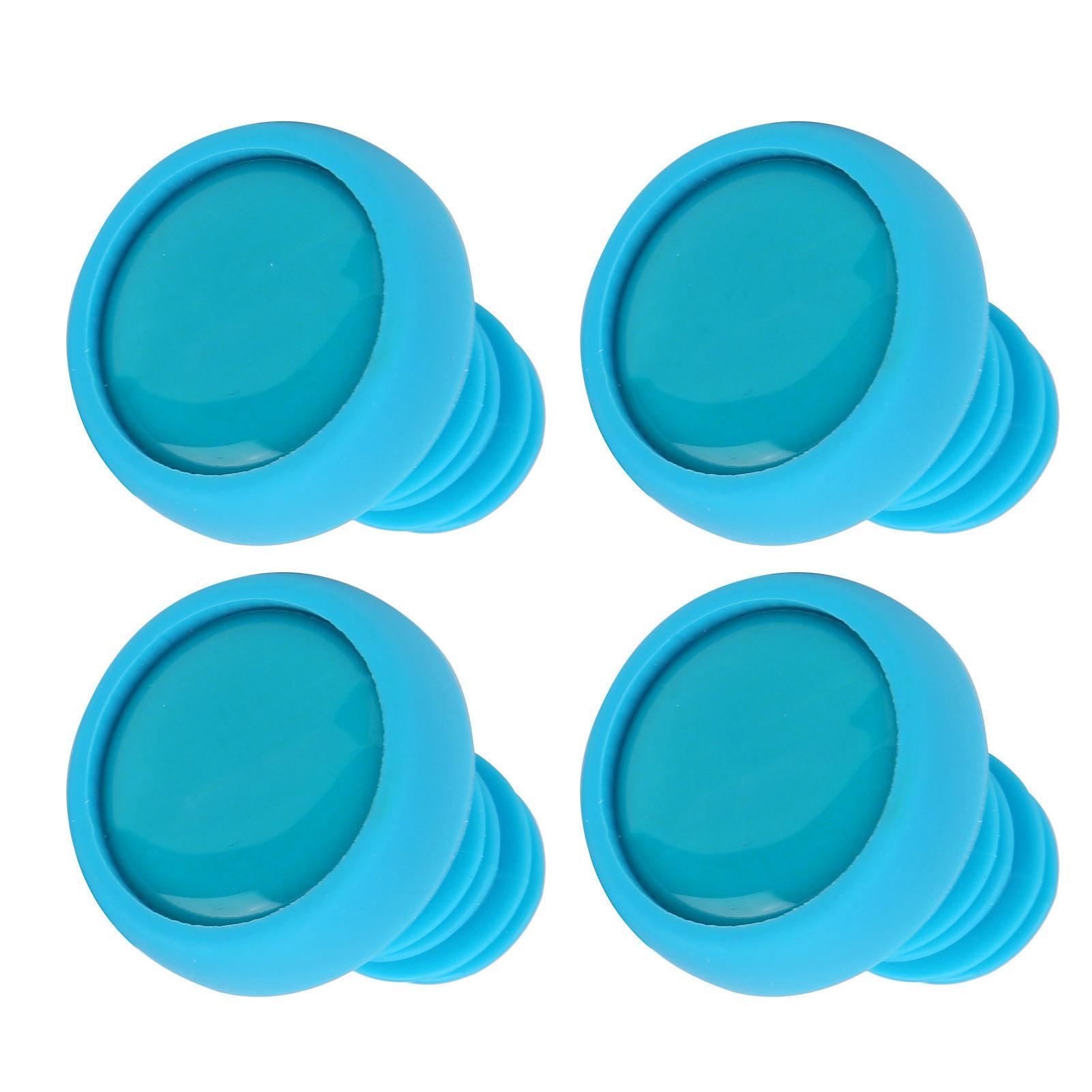 

4 шт. ZTTO Заглушка для руля велосипеда, жесткие ручки для горного велосипеда, фиксирующие колпачки, детали для велосипеда, синие