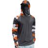 Long Sleeve Fishing Shirts for Men Sun Hoodie Hooded Sun Shirts Fishing Hoodie Camo Hoodie for Outdoor Activities