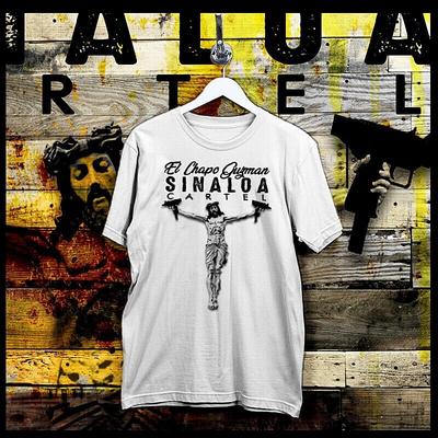 Gangster T-shirt El Chapo Sinaloa Cartel Mob Boss Hustle Gang Sicario Mafia Tee