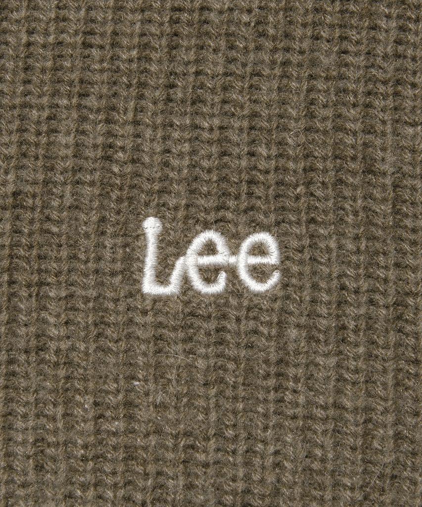 LEE Half Zip-Up Knit Brown